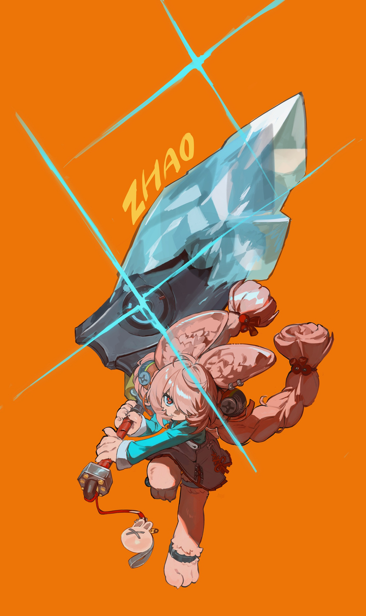 This is a pixiv picture whose title is 🐰.