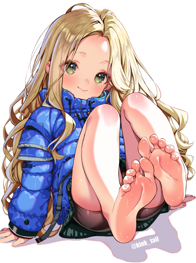 This is a pixiv picture whose title is ディアナちゃんのあんよ.