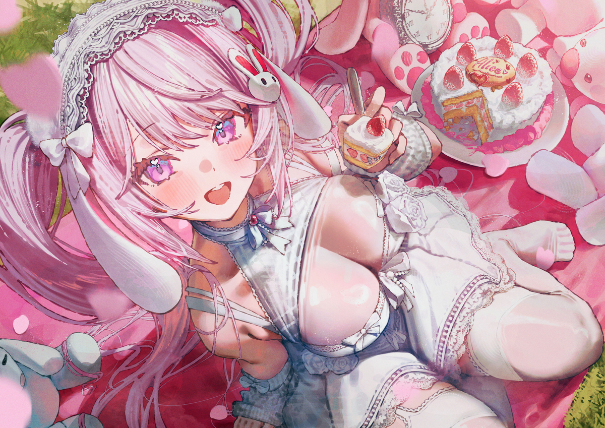 This is a pixiv picture whose title is Alice.