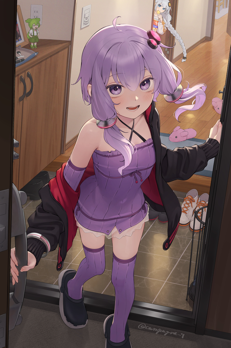 This is a pixiv picture whose title is お帰りなさい.