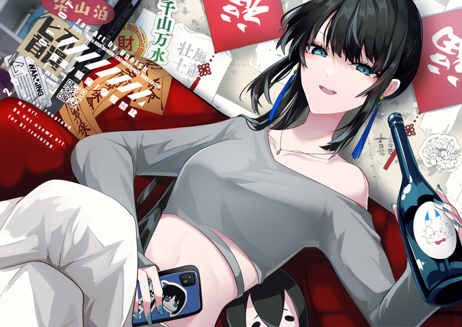 This is a pixiv picture whose title is 荊軻ちゃん.