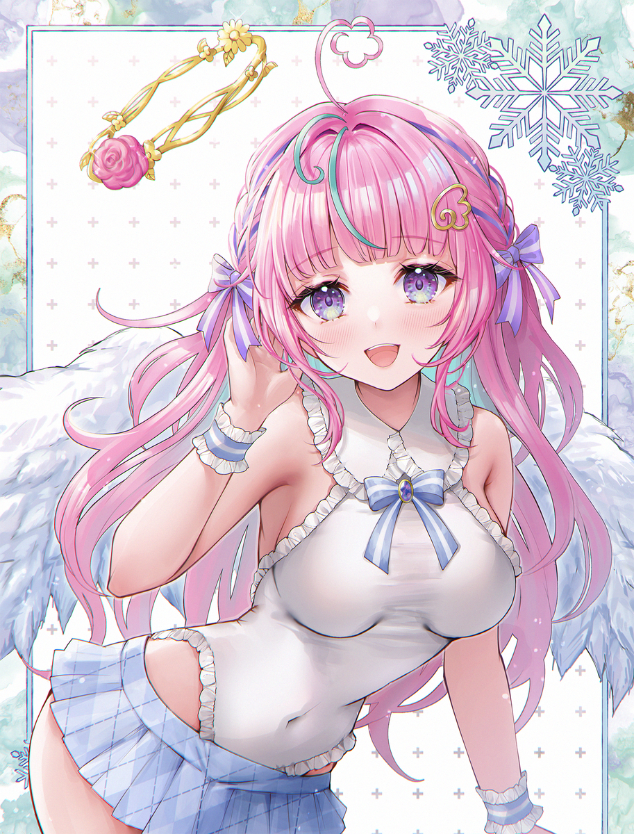 This is a pixiv picture whose title is Skebリクエスト ぽわり♡ぽあちさま໒꒱.