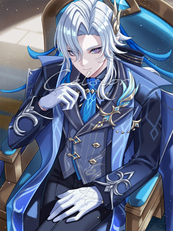 This is a pixiv picture whose title is ヌヴィレット.