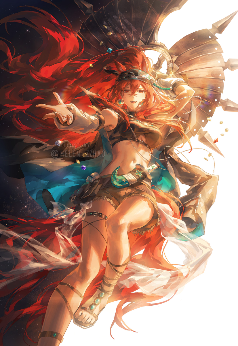 This is a pixiv picture whose title is 🌓.