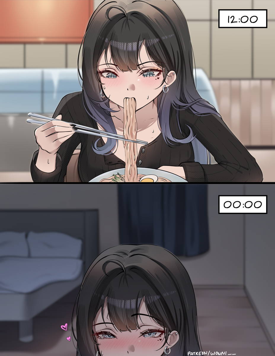 This is a pixiv picture whose title is Same slurp, different hour.