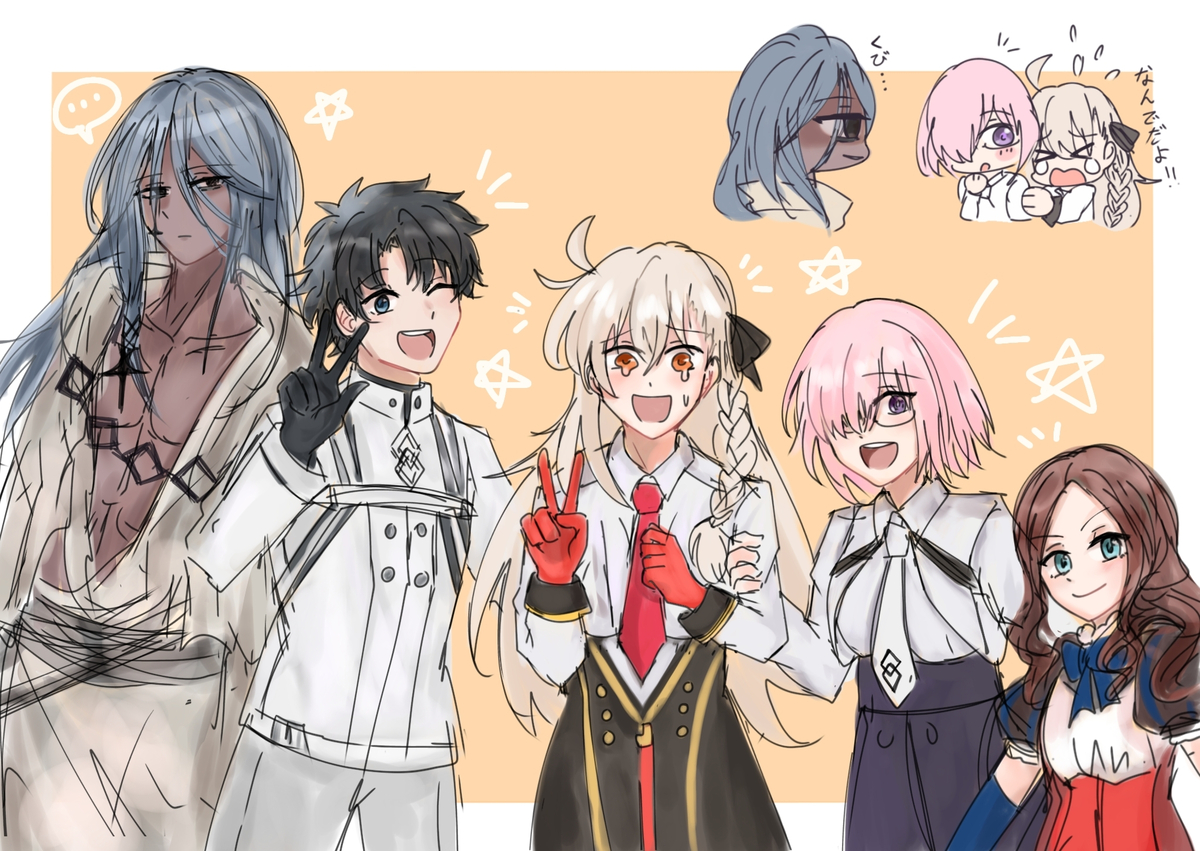 This is a pixiv picture whose title is 新生カルデア（１年限定）、爆誕.