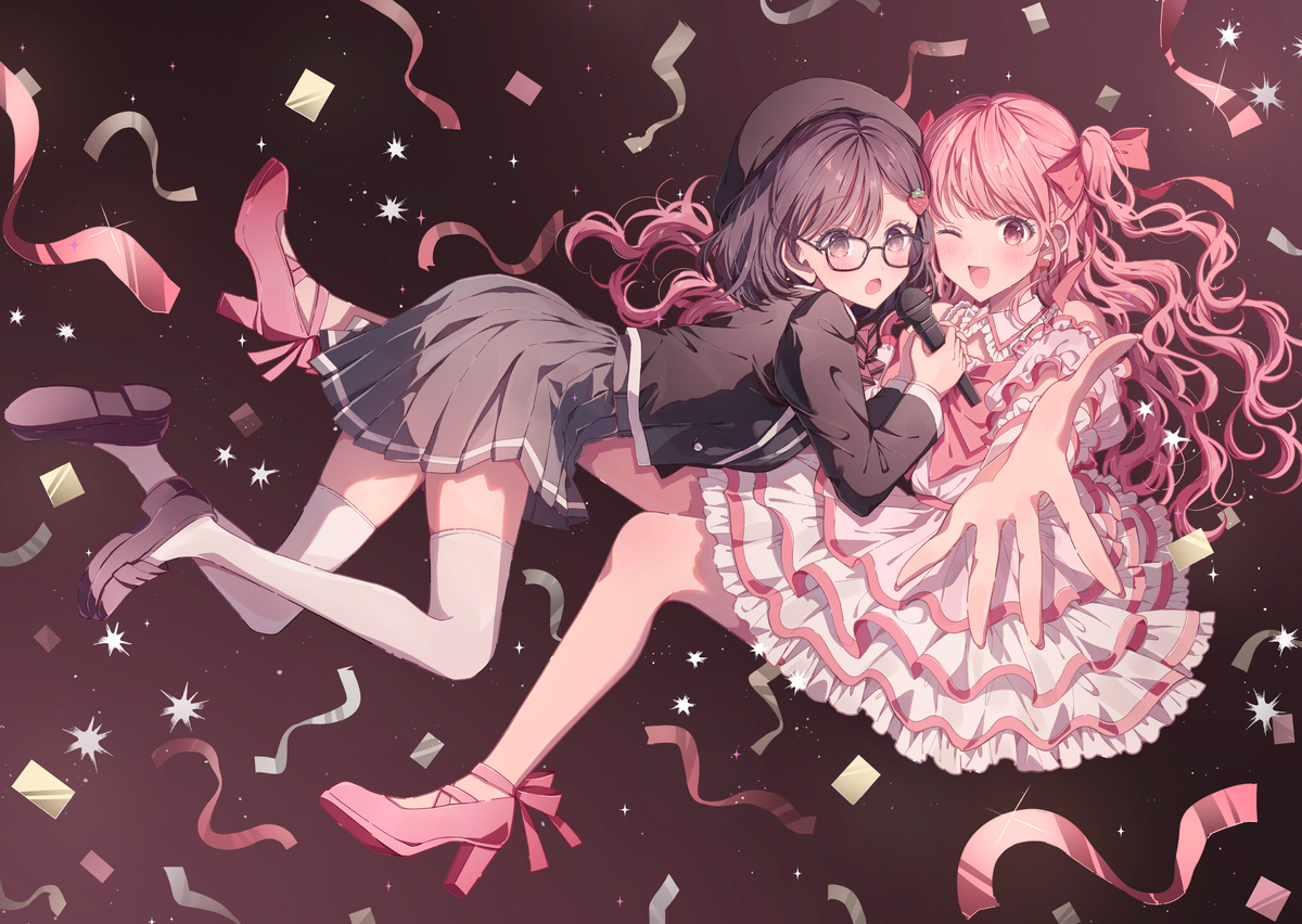 This is a pixiv picture whose title is 『君になれたら』.