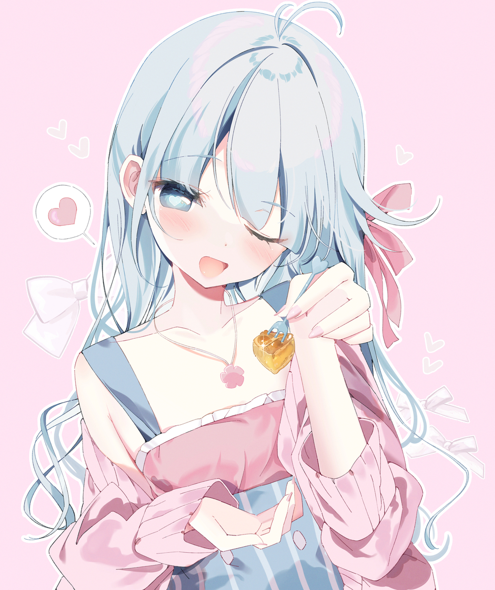 This is a pixiv picture whose title is くくりちゃん！！.