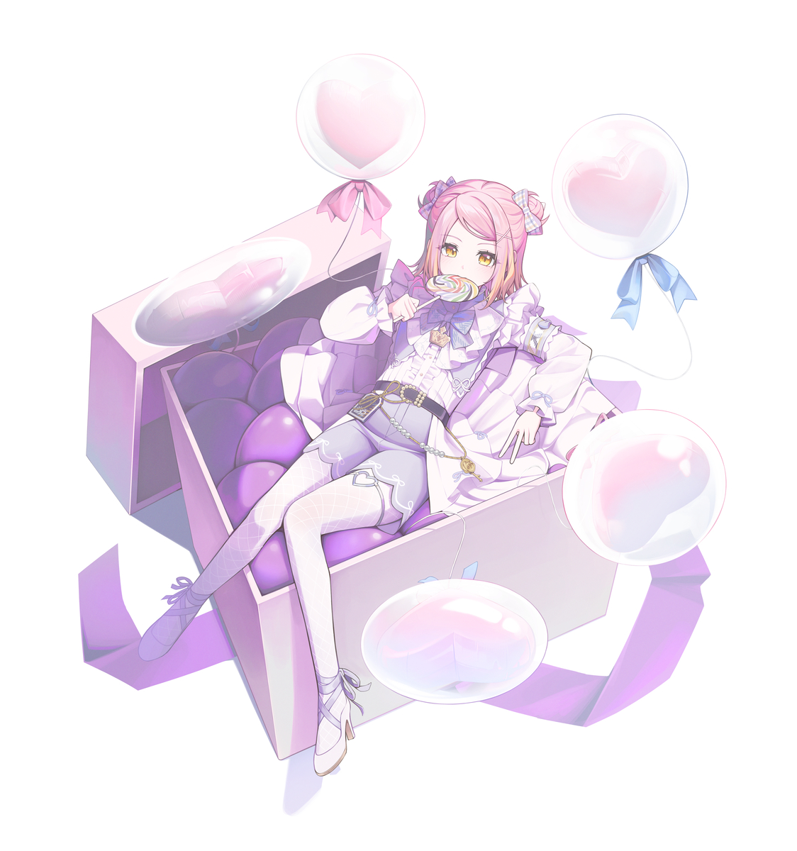 This is a pixiv picture whose title is CM.