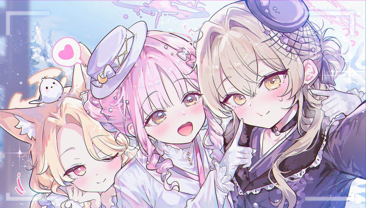 This is a pixiv picture whose title is 💗.