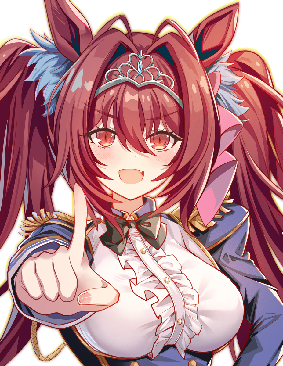 This is a pixiv picture whose title is ダイワスカーレット(ウマ娘).