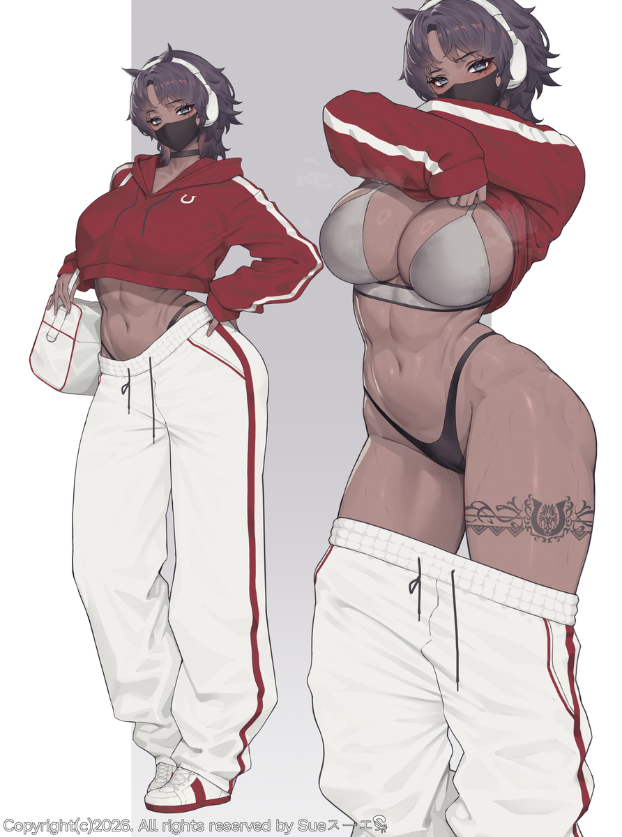 This is a pixiv picture whose title is OC 2026.