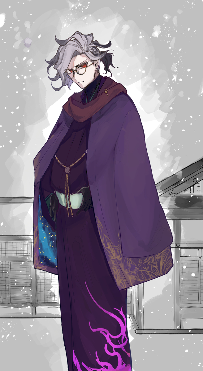 This is a pixiv picture whose title is 正月巌窟王.