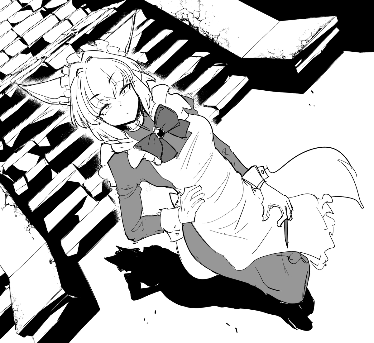 This is a pixiv picture whose title is もういいかい.