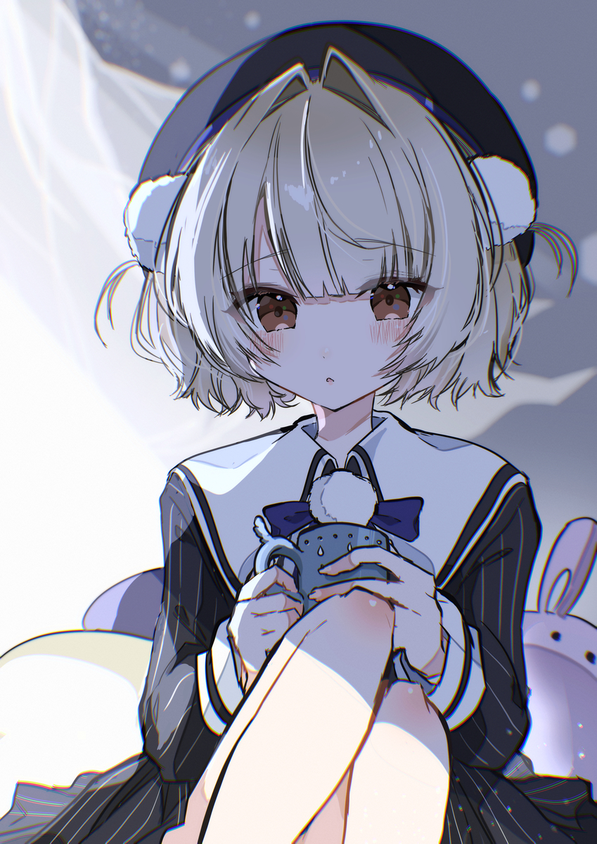 This is a pixiv picture whose title is 静けさと一息.