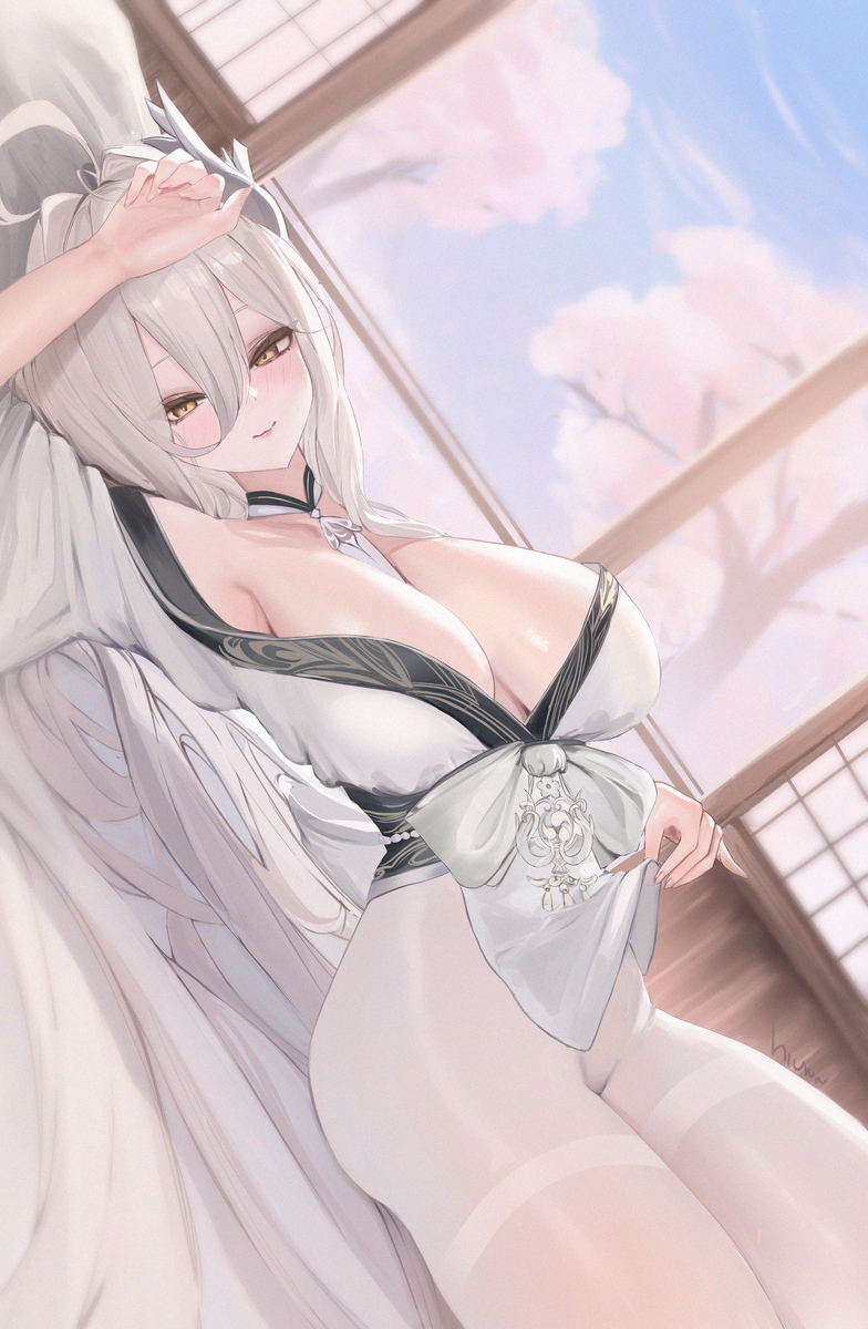 This is a pixiv picture whose title is 白鳳.