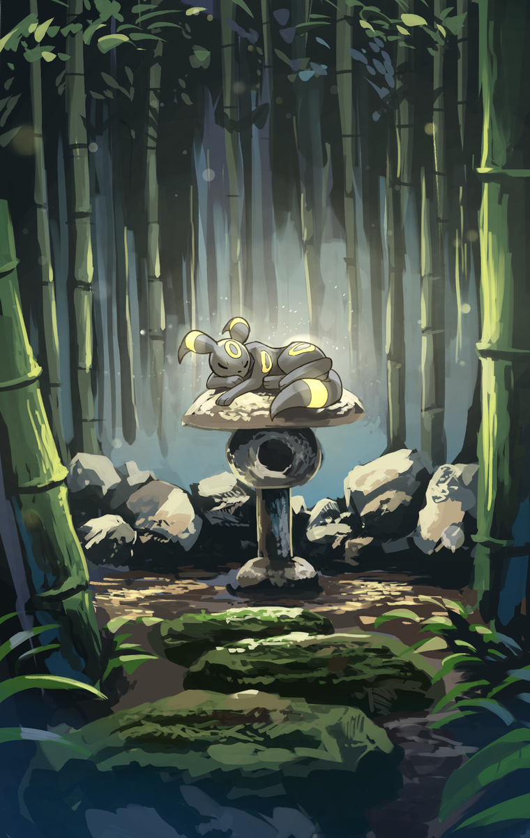 This is a pixiv picture whose title is 灯篭の光.