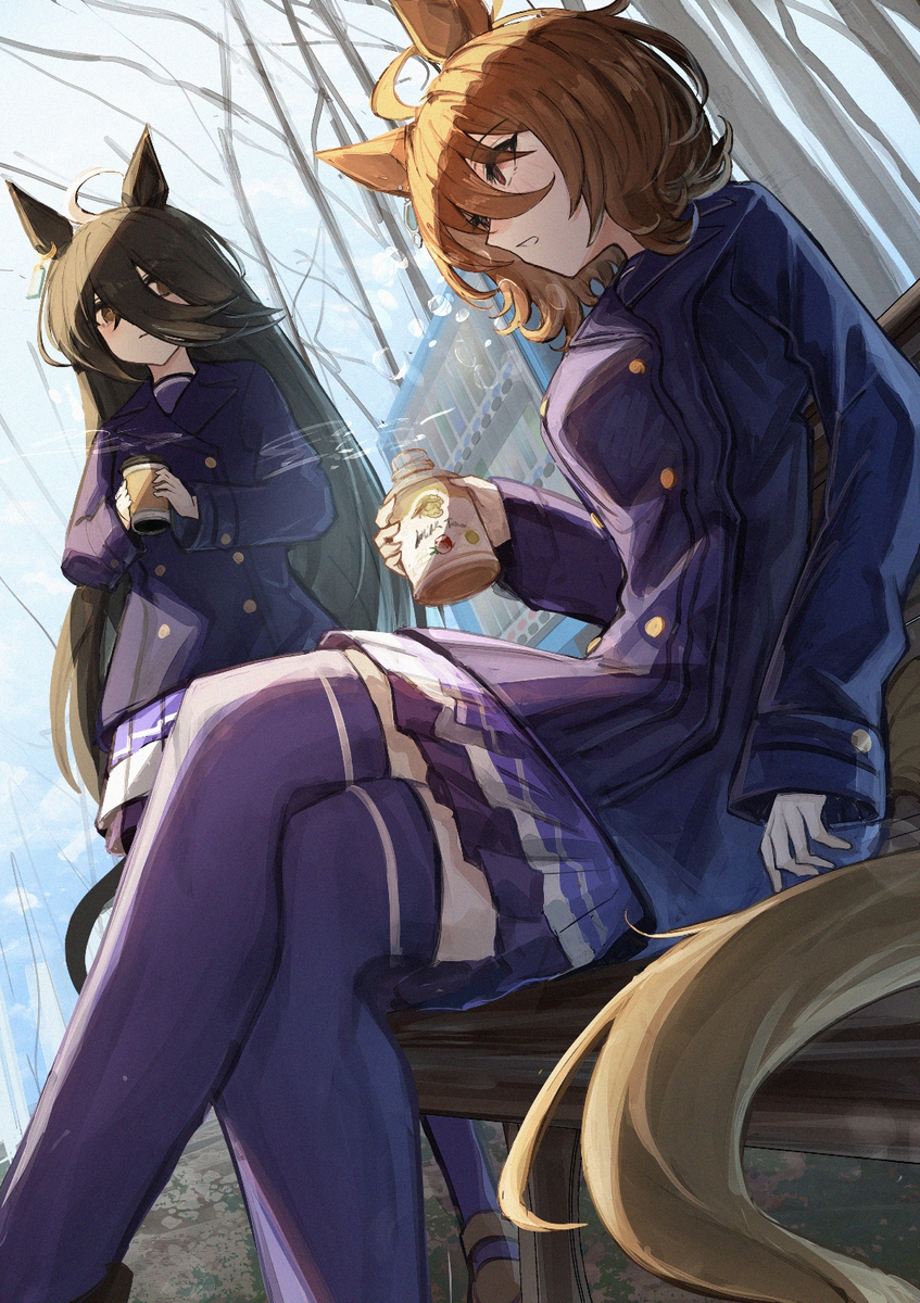 This is a pixiv picture whose title is 冬タキカフェ.