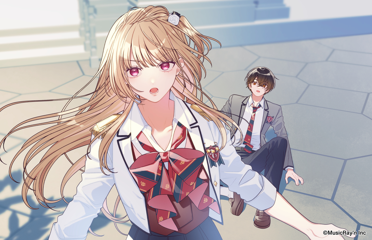 This is a pixiv picture whose title is 戦場の華.