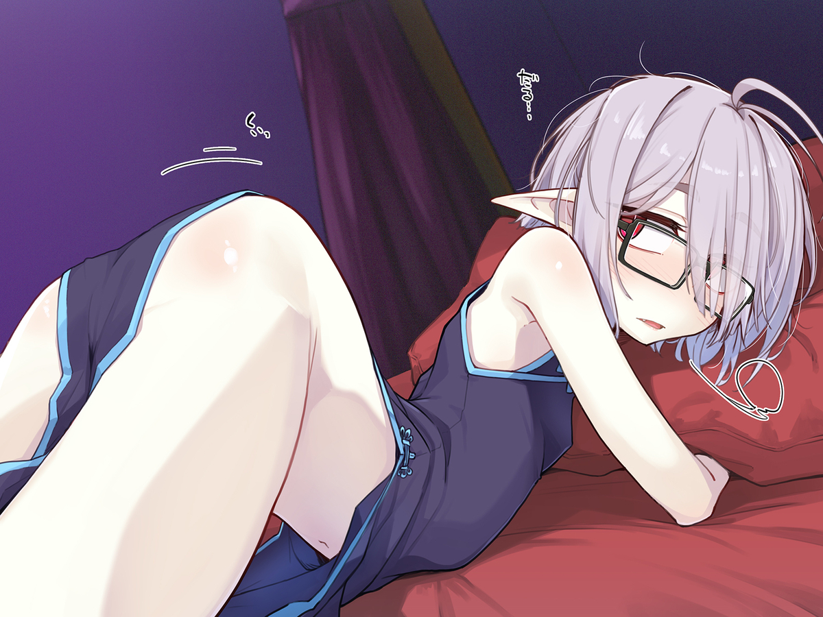 This is a pixiv picture whose title is 小尻.