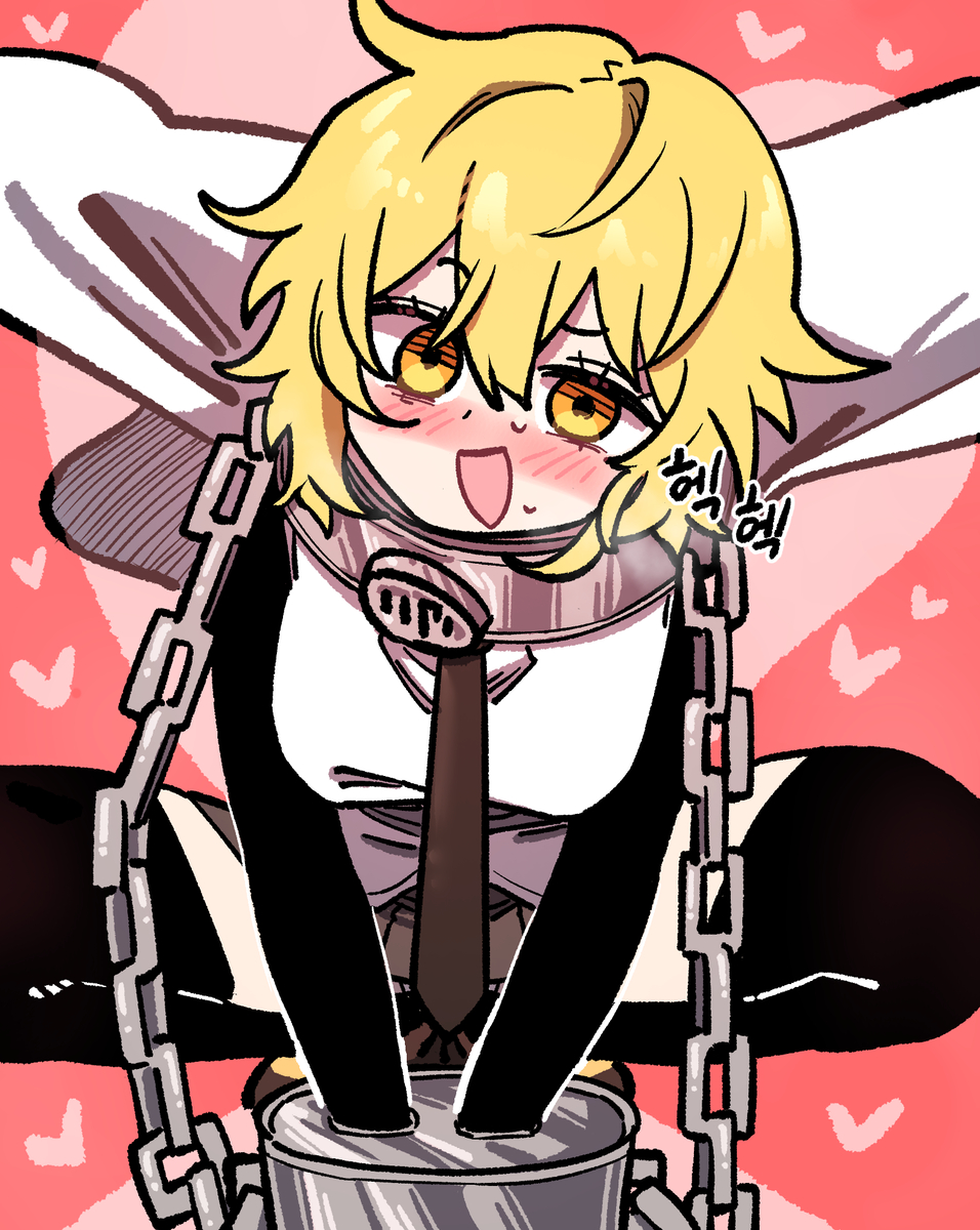 This is a pixiv picture whose title is 검지 돈키.