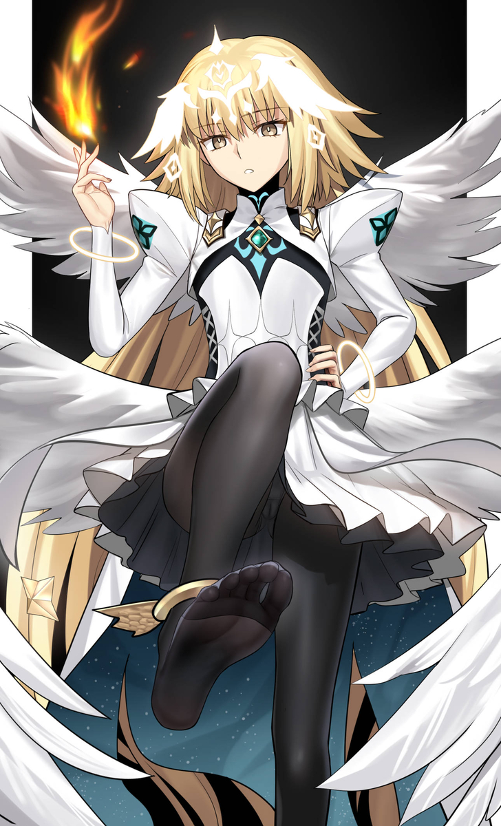 This is a pixiv picture whose title is Metatron Jeanne😰.