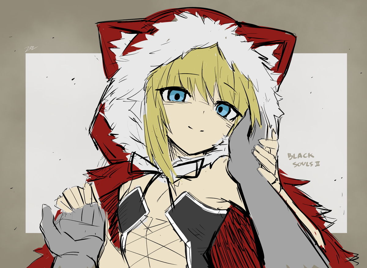 This is a pixiv picture whose title is Red Hood (BLACK SOULS 2).