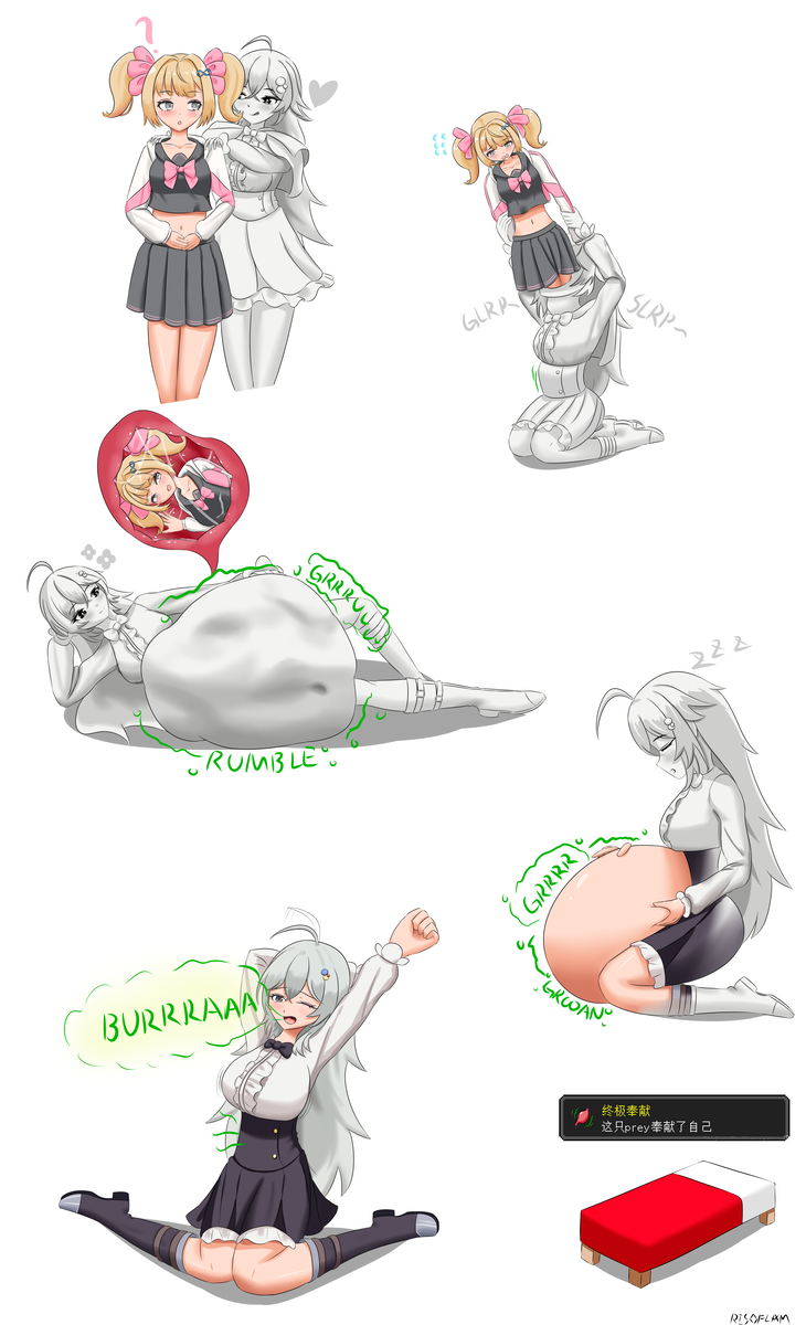 This is a pixiv picture whose title is 取色胃.