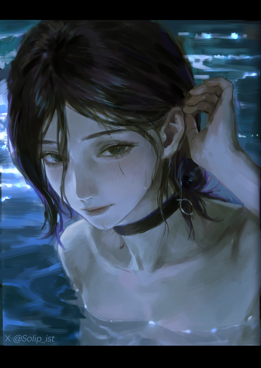 This is a pixiv picture whose title is in the pool.