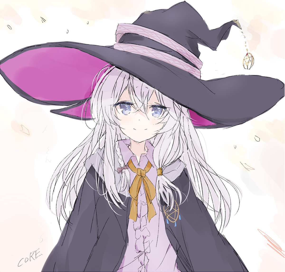 This is a pixiv picture whose title is 魔女の旅々イレイナさん.