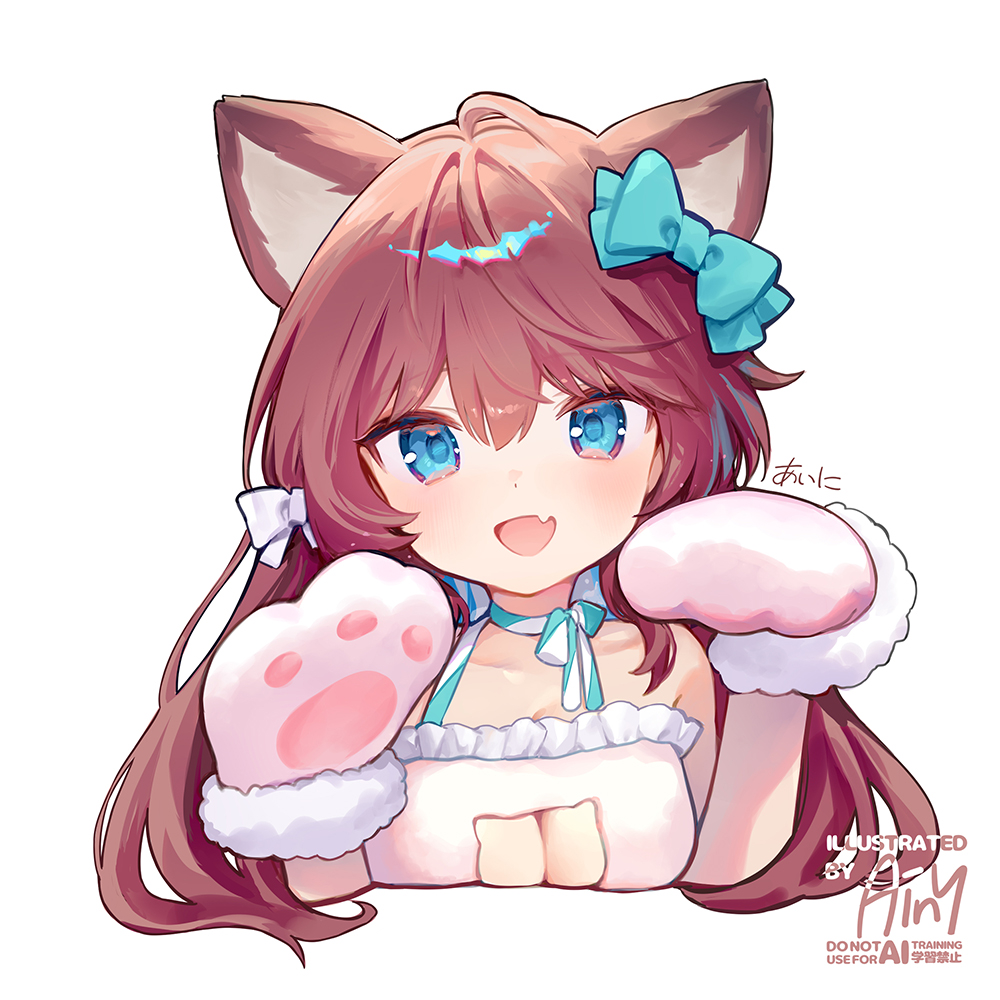 This is a pixiv picture whose title is にゃんにゃん🐱.