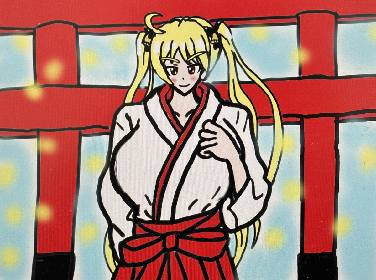 This is a pixiv picture whose title is 鈴乃木凜✨🌅✨.