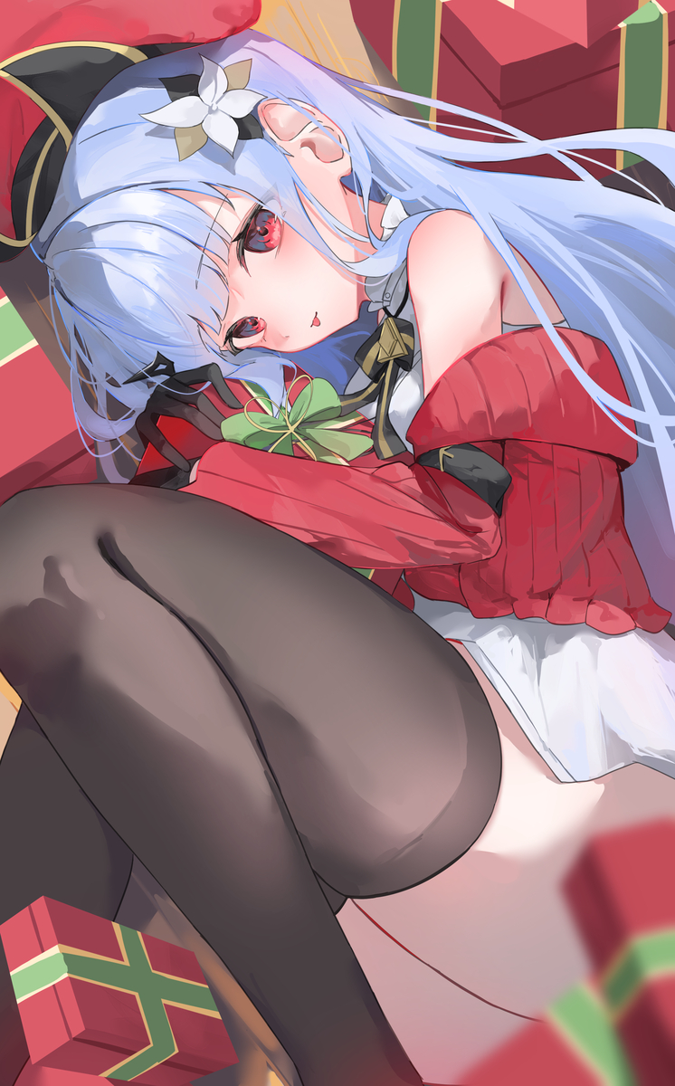 This is a pixiv picture whose title is クリスマス　フリージア.