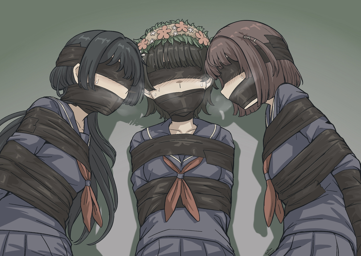 This is a pixiv picture whose title is The three.