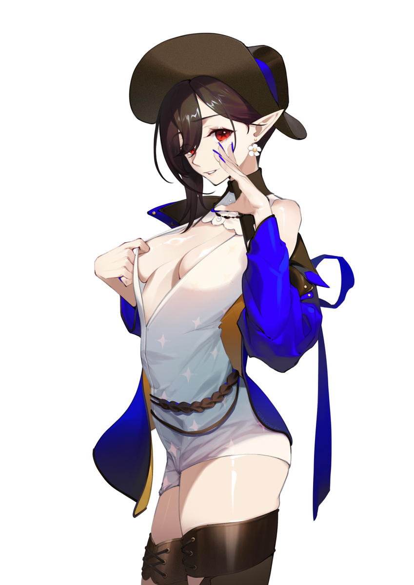 This is a pixiv picture whose title is 隐德来希·耀目之蓝.