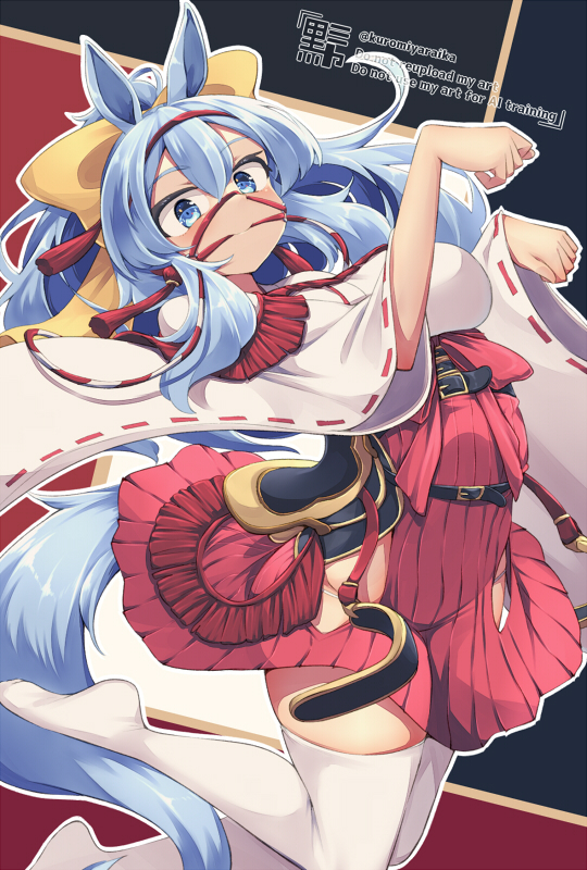 This is a pixiv picture whose title is お年賀の漣ちゃん.