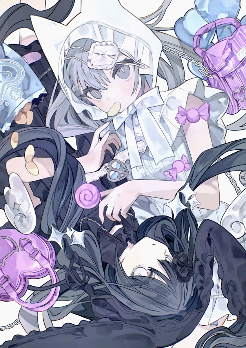 This is a pixiv picture whose title is 孤独同盟.