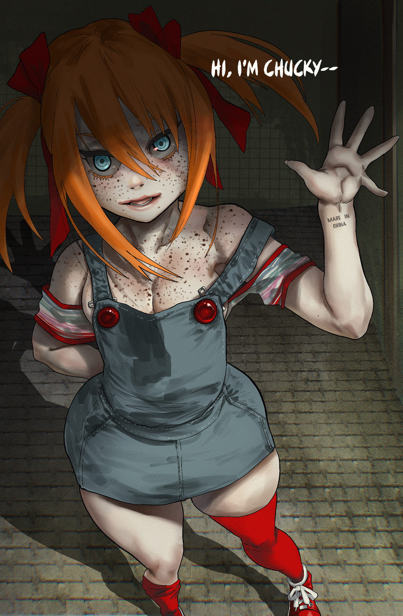 This is a pixiv picture whose title is Restroom Doll’s Cucky.