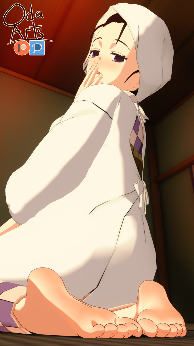 This is a pixiv picture whose title is Kie Kamado - Demon Slayer.