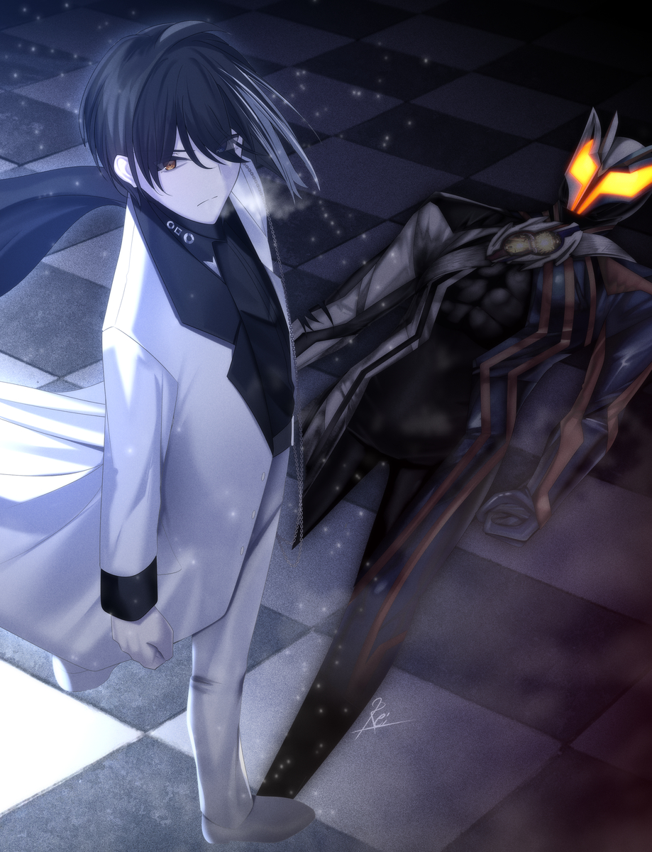 This is a pixiv picture whose title is Odaka Kensei..