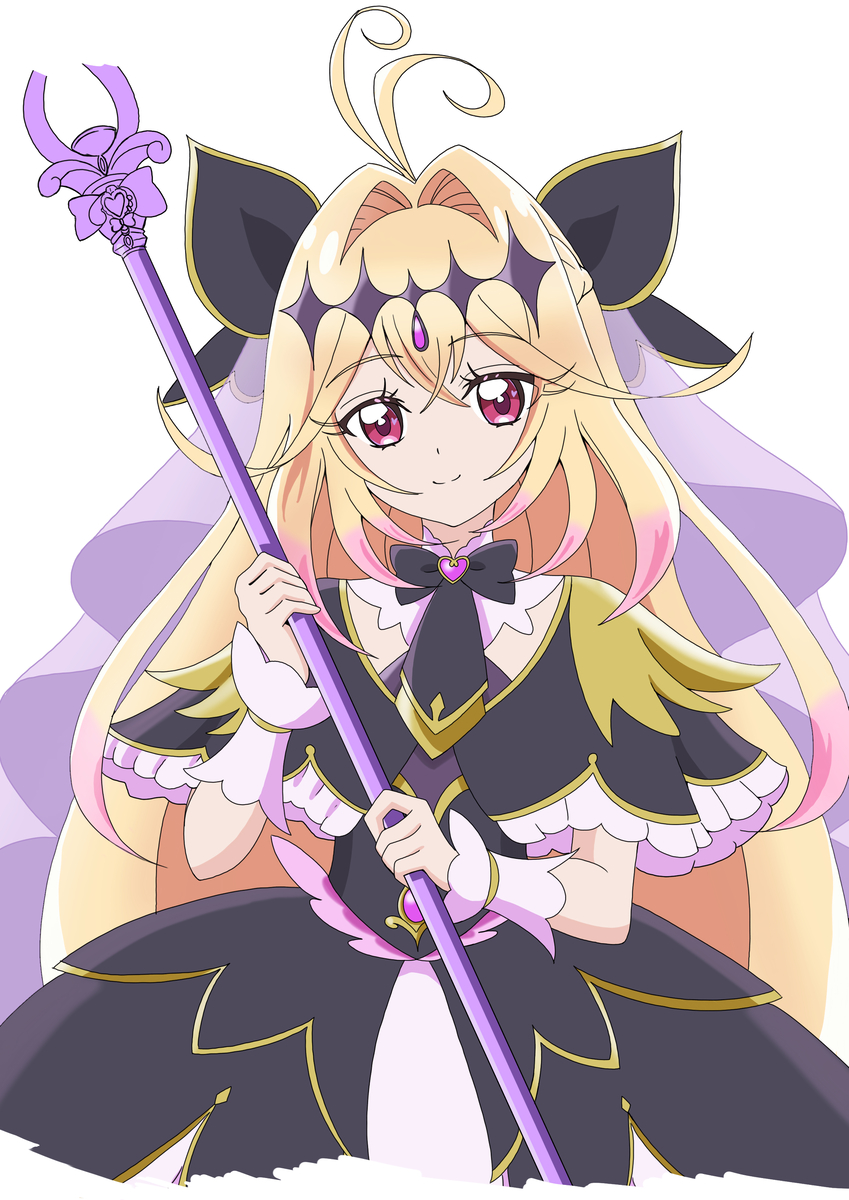 This is a pixiv picture whose title is キュアアルカナ・シャドウ.