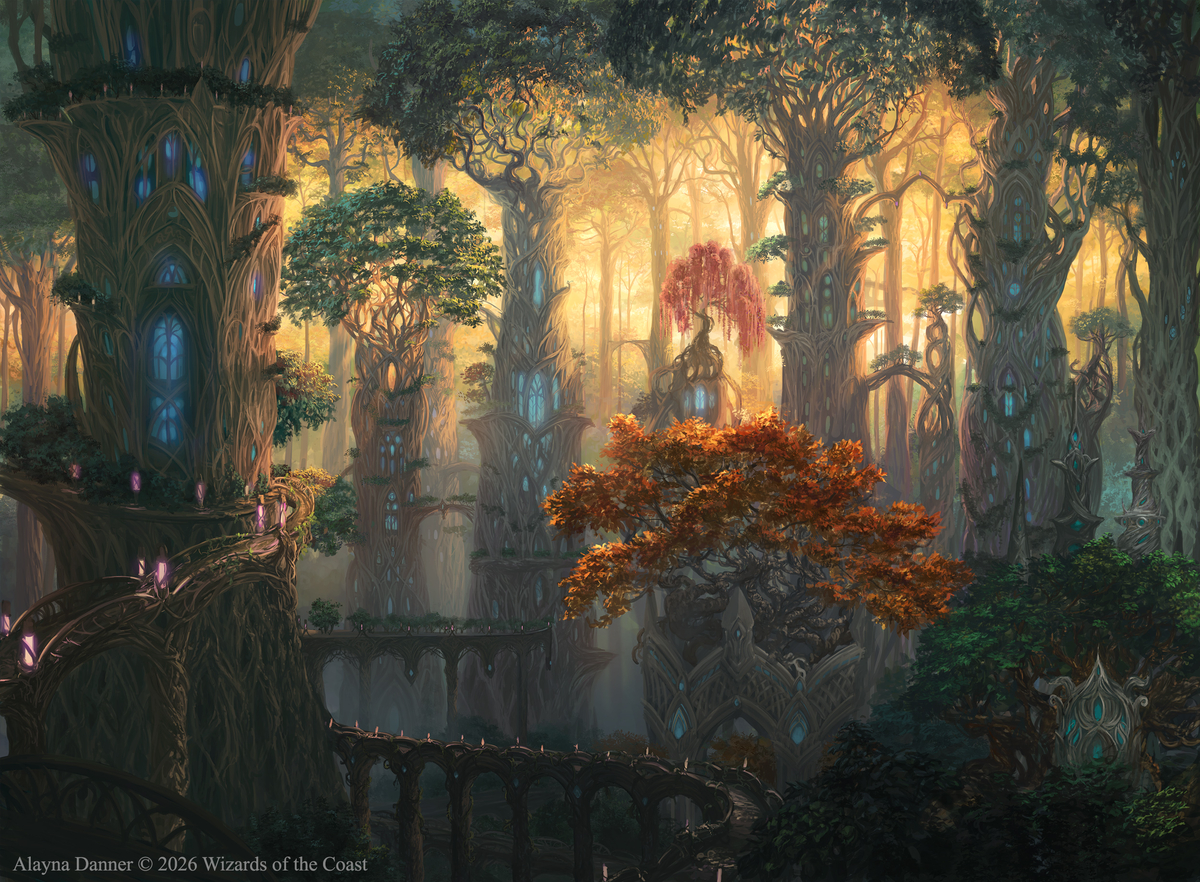 This is a pixiv picture whose title is Secluded Courtyard from Magic.