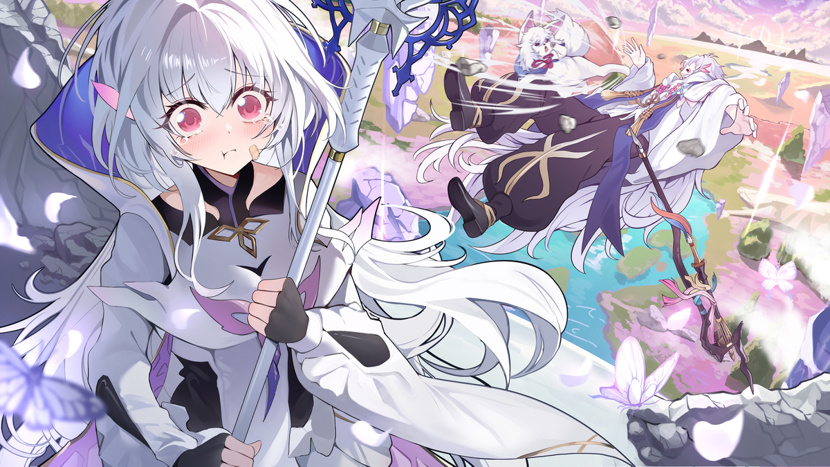 This is a pixiv picture whose title is 【FGO】 アヴァロン.