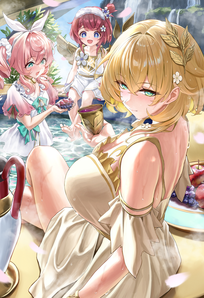 This is a pixiv picture whose title is アグライア様.