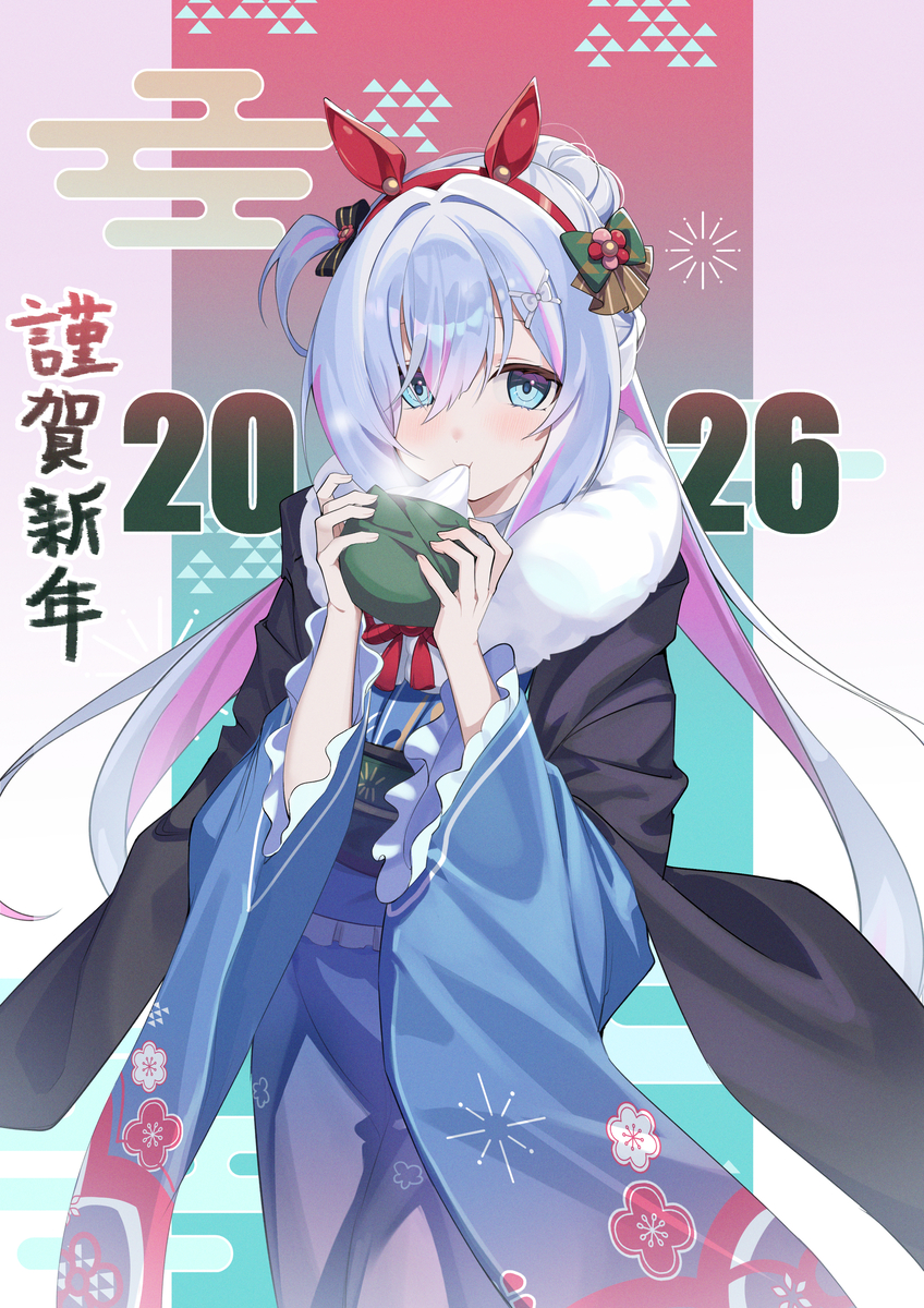 This is a pixiv picture whose title is 明けましておめでとうございます😌.