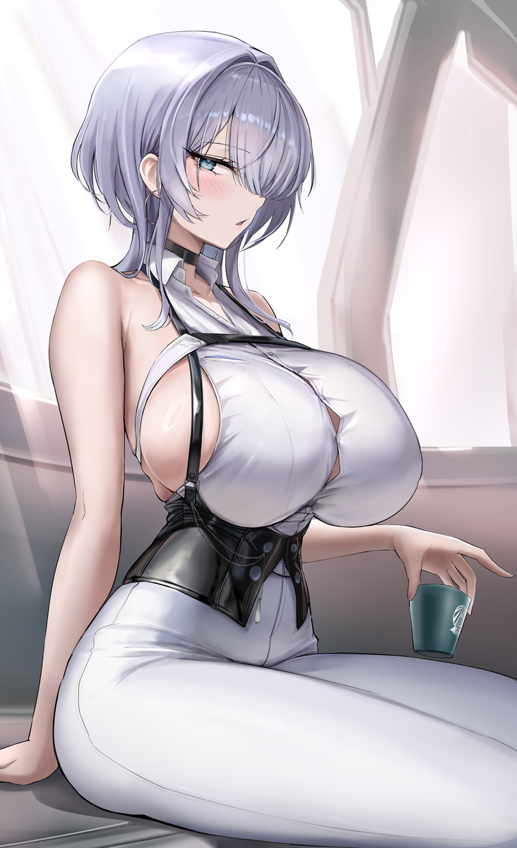 This is a pixiv picture whose title is ブリッド.