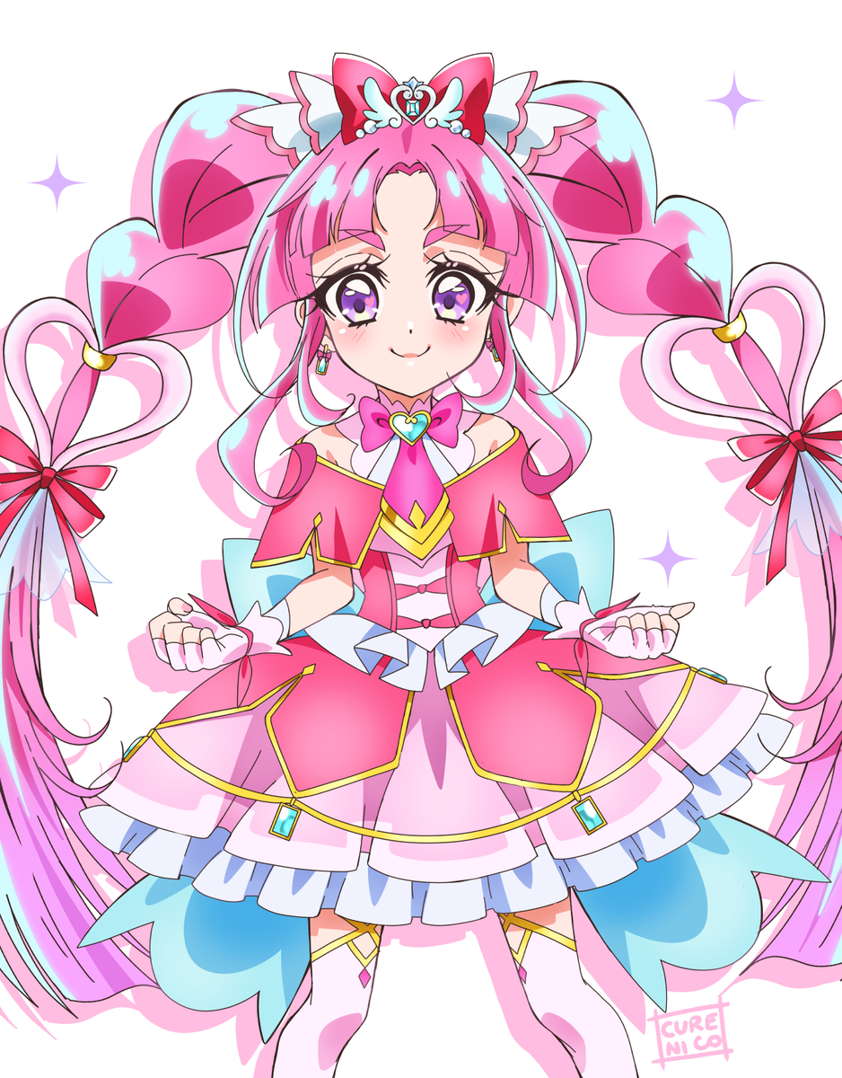 This is a pixiv picture whose title is キュアミスティック.