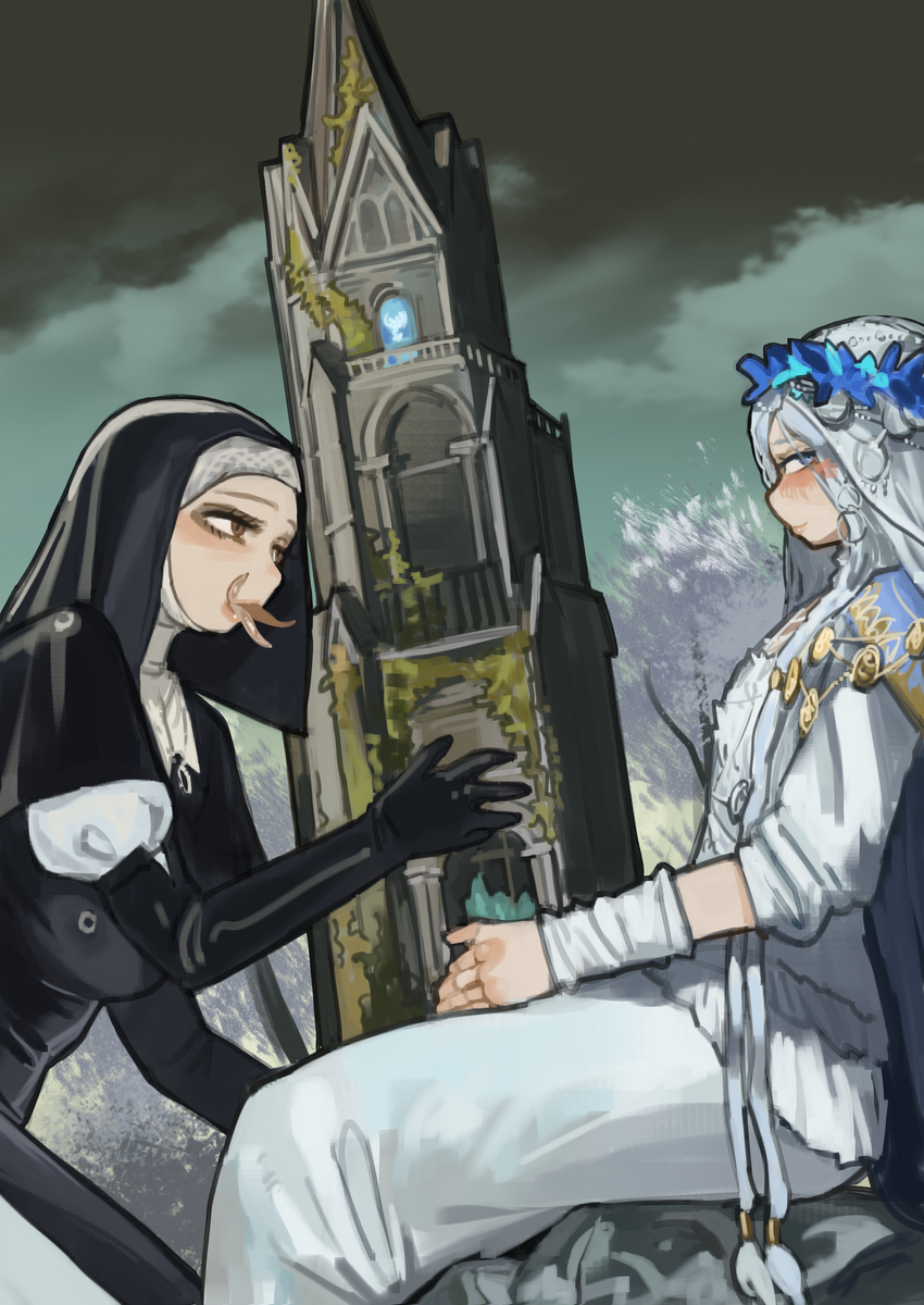 This is a pixiv picture whose title is 大就是好.