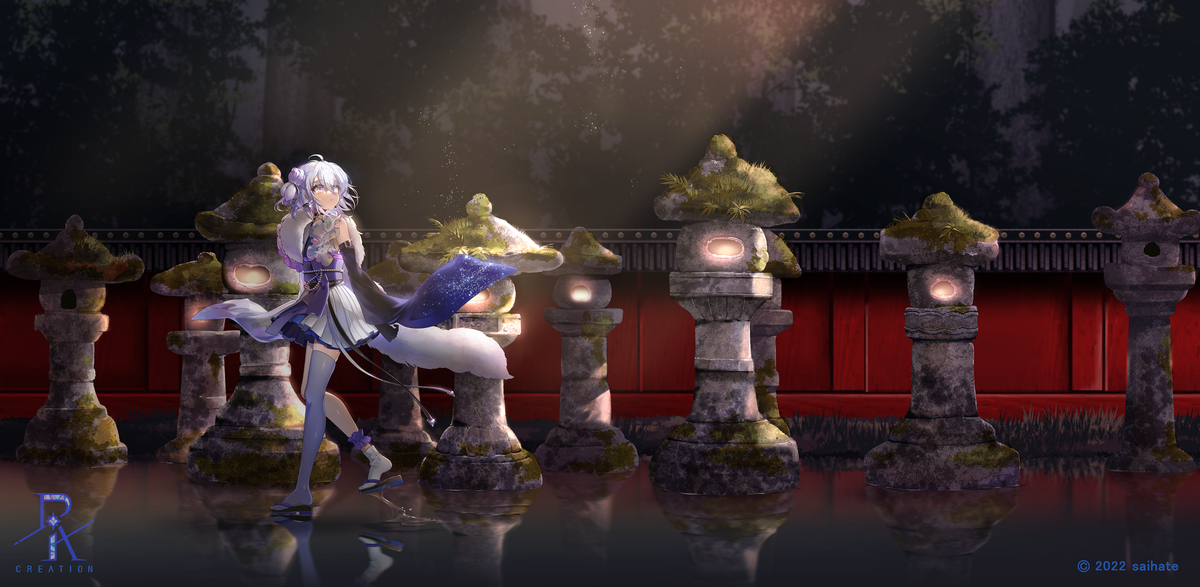 This is a pixiv picture whose title is 2026.