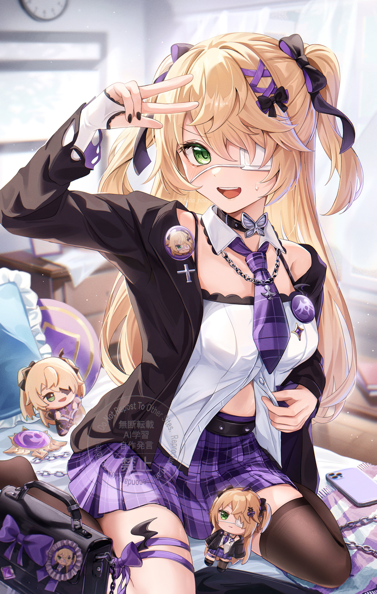 This is a pixiv picture whose title is エミちゃん💜.